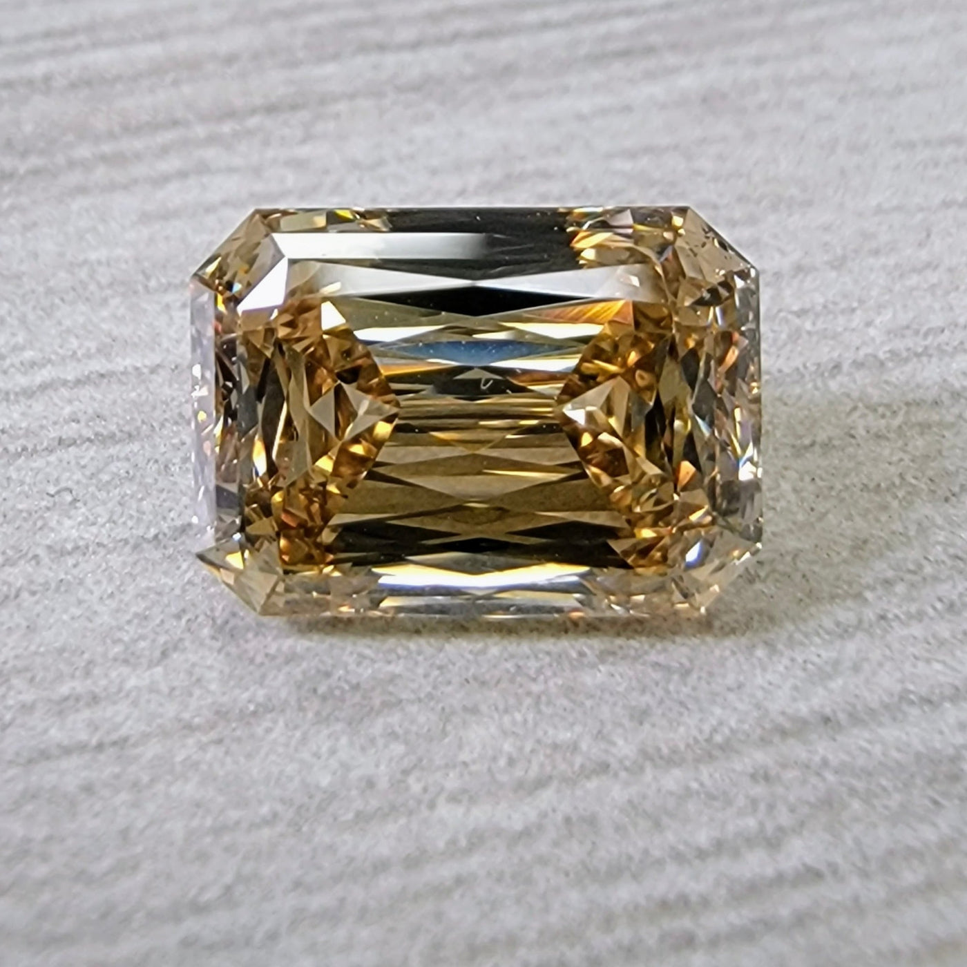 2.03ct Fancy Brown Yellow Elongated Radiant SI1 GIA