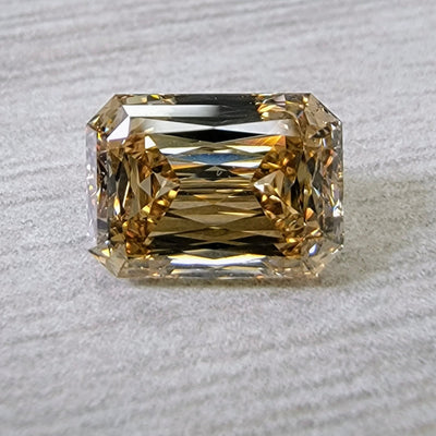 2.03ct Fancy Brown Yellow Elongated Radiant SI1 GIA