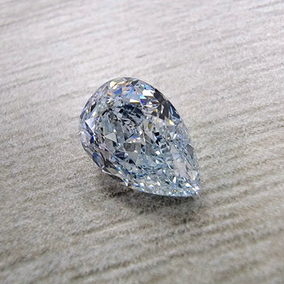 1.25ct Light Blue Pear VS2 GIA