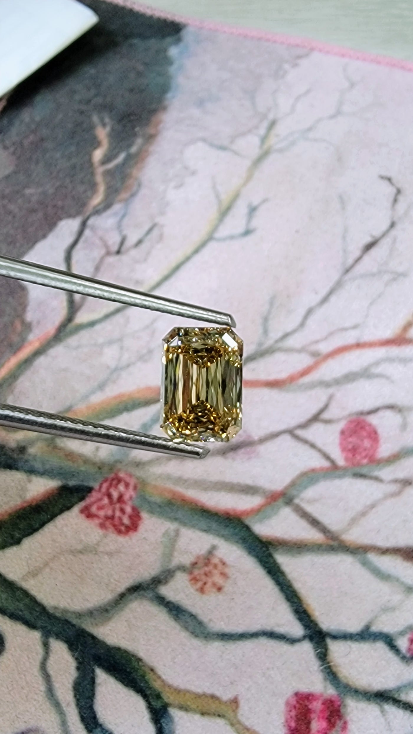 2.03ct Fancy Brown Yellow Elongated Radiant SI1 GIA